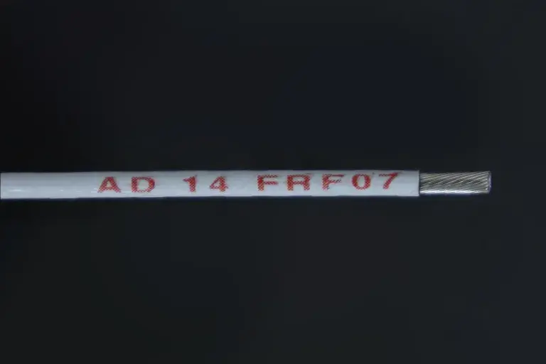 AD14 FRF07 white colored wrapper for gray wire