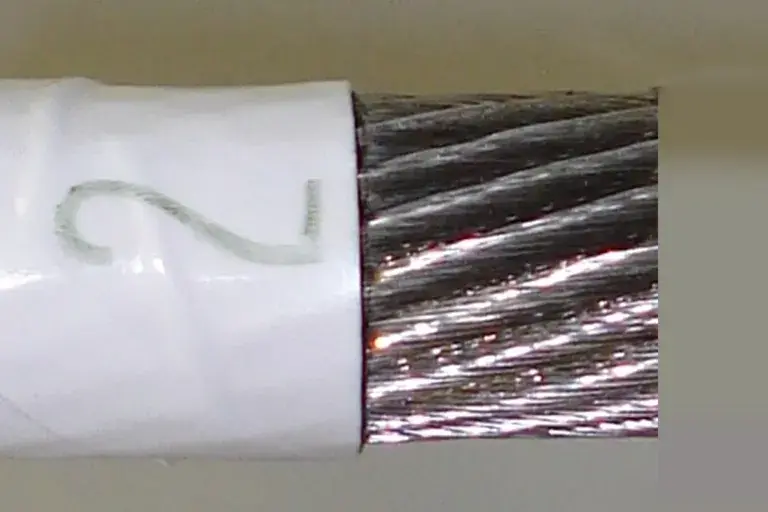 White Colored wrapper for Golden wire.