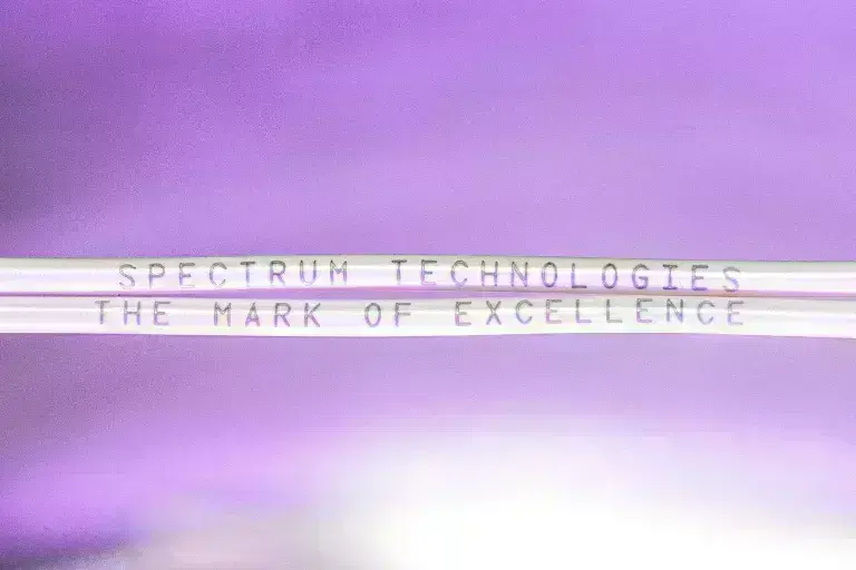 spectrum technologies with purple background